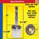 thumbnail image 3 of Accesorio para taladro Ultra-Fab Speed Socket 48-979005, 3 of 3