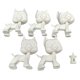 thumbnail image 3 of Figurita LPSCB 5 piezas Cabeza de Muñeco con Base Blanca 5 cm, 3 of 4