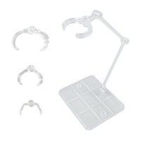 Magideal - Asamblea 1/144 Soporte De Figura De Acción, Soporte De Modelo, Soporte De Soporte, Soporte De Exhibición, Transparente Para Muñeca Estilo A