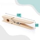 thumbnail image 3 of Pinzas de madera Mr. Pen de 7,5 cm, paquete de 50, madera natural, 3 of 8