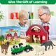 thumbnail image 3 of Juego de Granjas Ellinjan Big Red Barn con Figuras y Tractor, 3 of 3