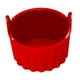 thumbnail image 3 of Silicona Cupcake Muffin Taza Para Hornear Freidora De Aire Revestimiento De Silicona Para Cocinar Horno Rojo, 3 of 5