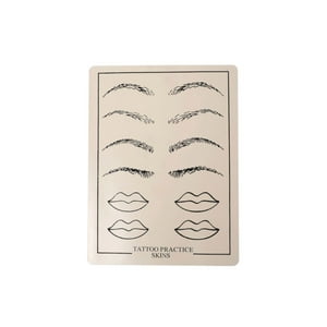 Genérico - Piel Sintética De Practica Micropigmentación Cejas Y Labios