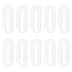 thumbnail image 1 of 10 Clips De Acrílico Transparente Multifunción Para Papelería Y Documentos De Oficina, 7,6 Cm X 3 Cm, 1 of 5