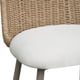thumbnail image 4 of Silla de comedor para exterior Alexa color crema hecha a mano de TOV Furniture, 4 of 4