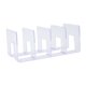 thumbnail image 2 of Sujetalibros De Acrílico, Soporte Para Libros Que Ahorra Espacio, Para Encimera, Estantería, Sala De Estudio, Transparente, 2 of 5
