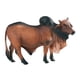 thumbnail image 3 of Figuritas De Vaca, Juego De Figuras De Acción, Juguetes, Modelo De Ganado Para Decoración Del Hogar, Marrón, 3 of 5