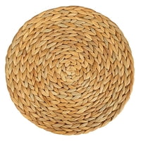 Bothyi - Manteles Individuales Tejidos Almohadillas Resistentes Al Calor Platos Taza De Café Interior Estera De Mesa Redonda 18 Cm