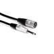 thumbnail image 2 of Cable de interconexión balanceada Hosa Pro HXS-001.5 XLR3F a 1/4 TRS, 2 of 8
