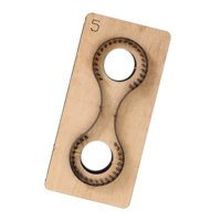 Bothyi - 1X Troqueles De Corte De Metal Llavero Perforadora De Mano Diy Cortador De Madera Para Llavero