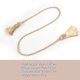thumbnail image 2 of Sujetadores de cortina fenghuangwu de cuerda con borla, 2 of 6
