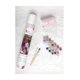 thumbnail image 3 of Kit de pintura por números Pink Picasso Floral Botánico con pintura acrílica 16x20, 3 of 9