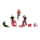 thumbnail image 1 of 8Pcs RM 1/64 Diorama Chatting Doll Colecciones Carácter Para Siku Fire-wheel, 1 of 5