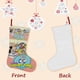 thumbnail image 3 of Baby Looney Tunes Tema: Calcetines de Navidad, fino lino blanco para colgar en escaleras y chimenea, decoración navideña para el hogar, regalo de Navidad.54cm×38cm, 3 of 5