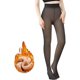 thumbnail image 1 of Mujeres Invierno Tights Fake Fleece Tights Opaque Fleece Lined Leggings Fake Transparent Thermal Pantyhose Elastic Skinny Pants, Negro, One Size, 1 of 7