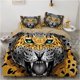 thumbnail image 2 of Retro Style Egyptian Mythology Quilt Duvet Cover Set Kids Soft Pillowcase3-Piece Bedding Set, 2 of 5