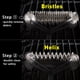thumbnail image 2 of Cepillo para parrilla GRILLART Wire + Helix de 18 pulgadas para parrilla de barbacoa, 2 of 7