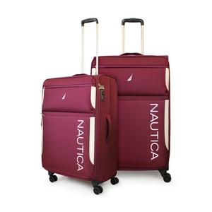 Pack 2 Maletas De Tela M+L Nautica Marbella 20K Y 23K Burdeo