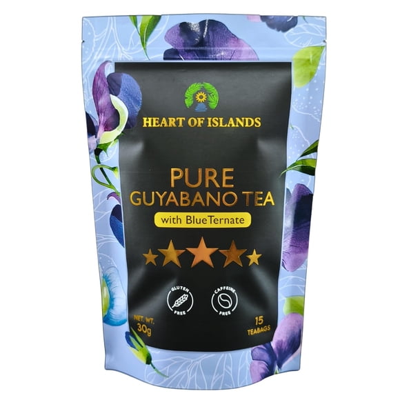 Té Heart Of Islands 30 g de guanábana, Kosher y Halal, 15 unidades