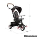thumbnail image 3 of Triciclo Premium Radio Flyer Stroll 'N Trike Negro para Bebés de 1 a 5 Años, 3 of 7