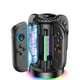 thumbnail image 1 of Base de carga para Nintendo Switch 2 Gamepad, con luz LED, estación de carga rápida magnética para Joy-Con, accesorios para mandos de videojuegos, 1 of 8