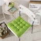 thumbnail image 1 of Xiao Hua Cojín de Asiento Cuadrado Verde -6 Piezas, 15.75 X 15.75 Pulgadas, con Correas, Adecuado para Cocina, Comedor, Oficina y Cojines para Sillas de Oficina en Casa, 1 of 4
