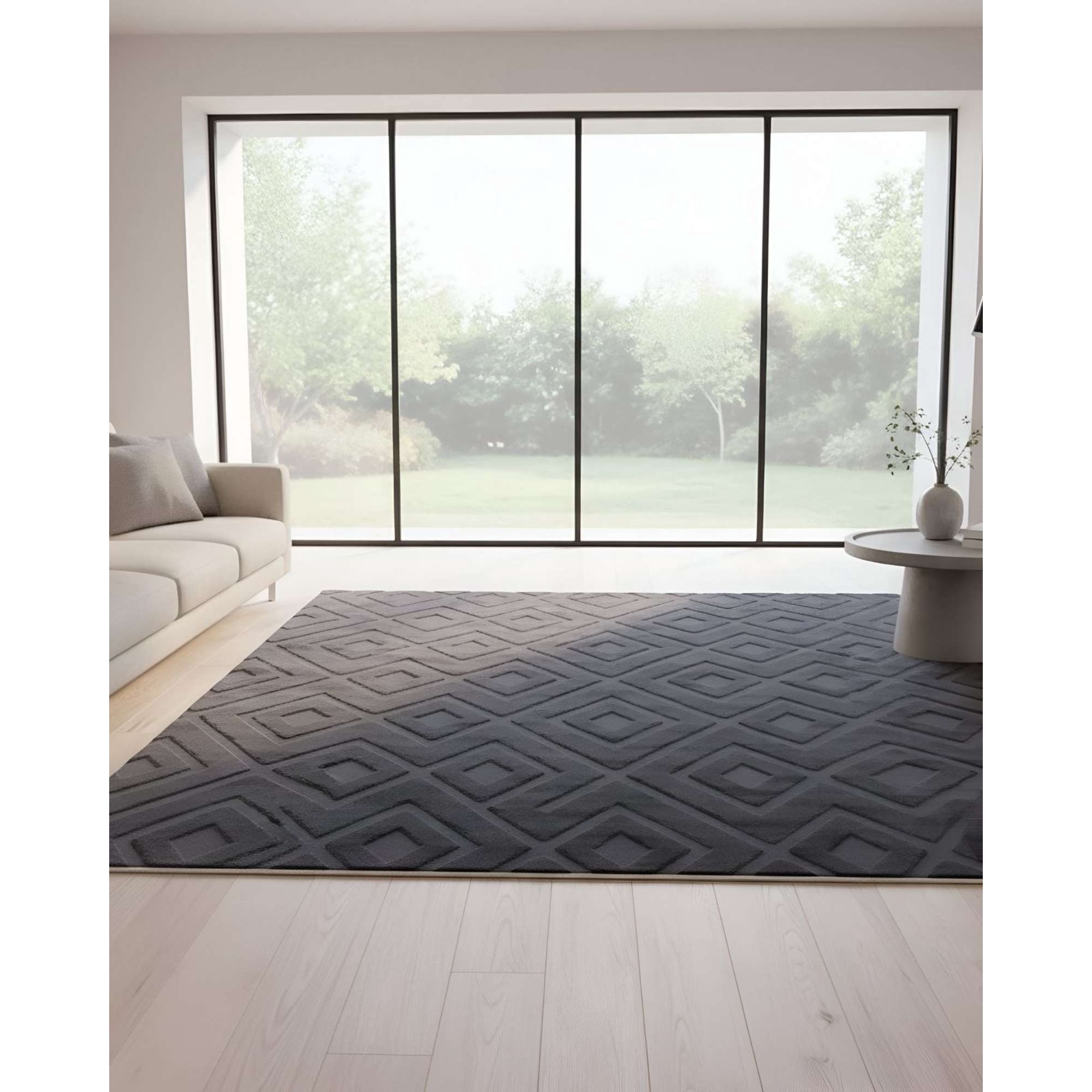 Myl Todo Hogar - Alfombra Jacquard Moderna Y Elegante 150x200