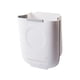 thumbnail image 2 of Bote De Basura Colgante Contenedor De Basura Simple Para Armario Baño Cocina Gris Blanco Y 13L, 2 of 3