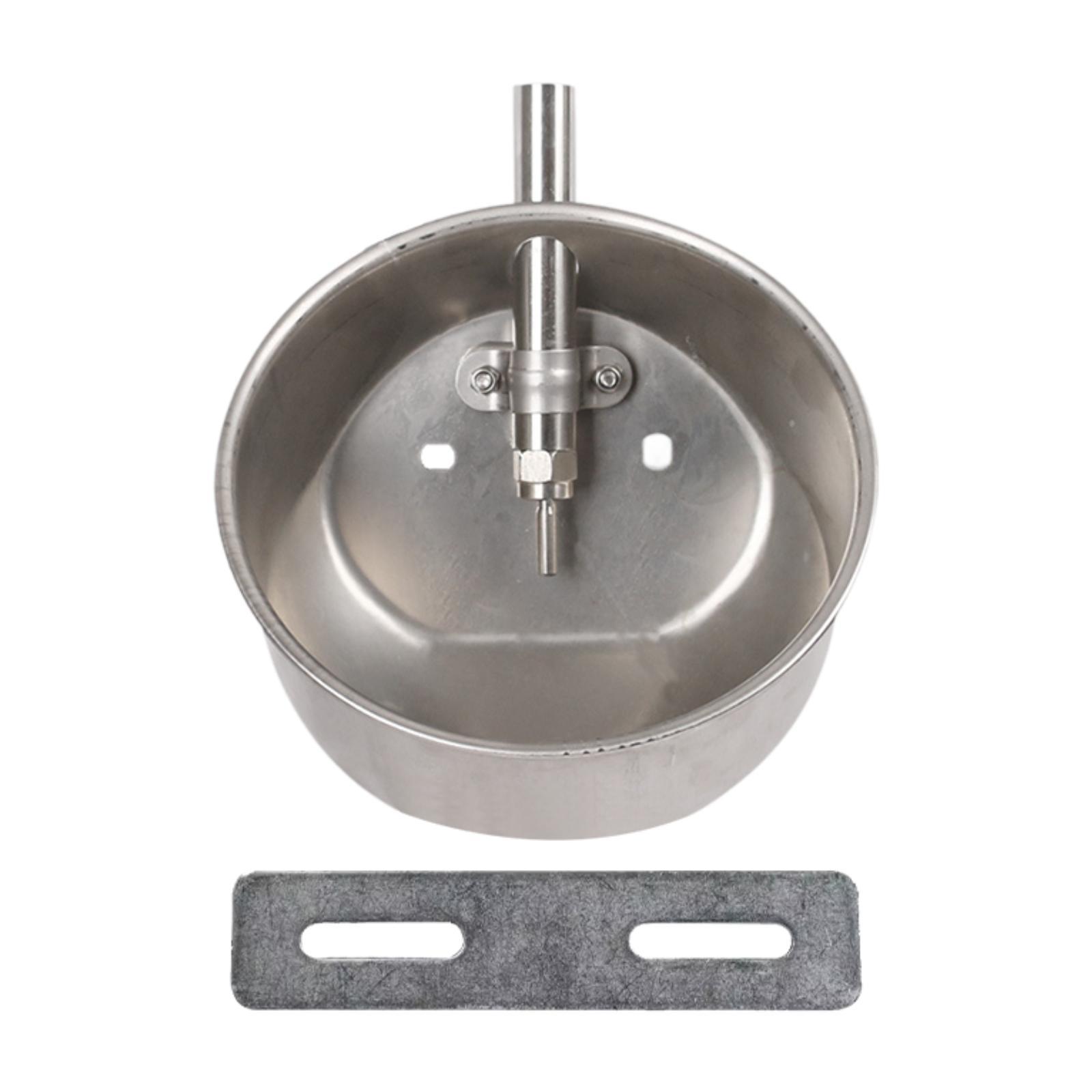 Magideal - Gorro Automático Para Cerdo, Ganadería De Ganado, Tazón De Casquillas De Animales, Bebedor, Servicio Pesado, Acero Inoxidable Para Animales De Granja Sg