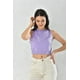 thumbnail image 2 of Polera Mujer Crop Lila Cuello AltoTalla S, 2 of 3