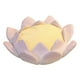 thumbnail image 3 of Cojín De Loto De Felpa Suave Para Mujer, Trono De Loto Para Salón, Yoga, Morado S, 3 of 6
