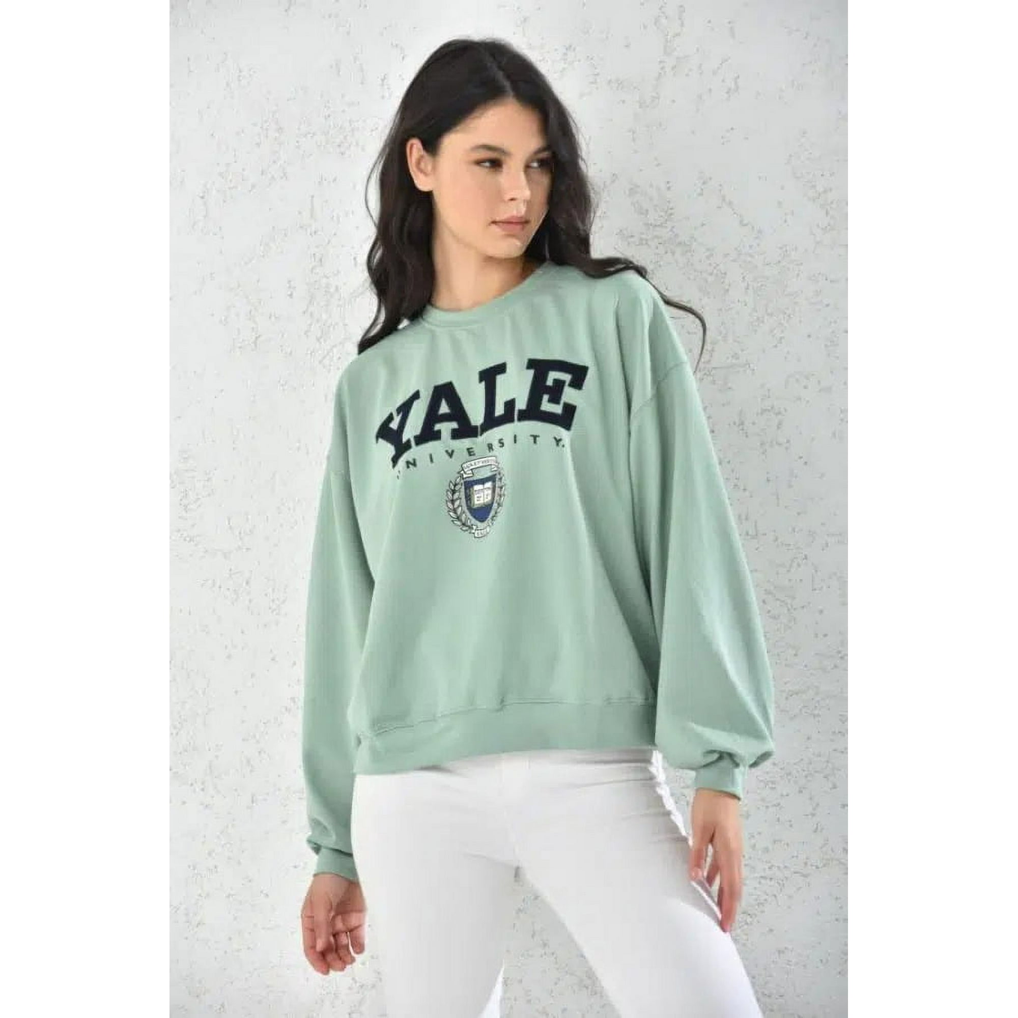 Home Fashion - Poleron Oversize Manga Larga Mujer Verde Talla Unica