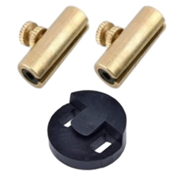 Eliminación de tono de para violonchelo, piezas para violonchelo, accesorios duraderos para instrumentos de violonchelo, accesorios profesionales 2 piezas