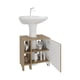 thumbnail image 5 of Mueble Para Lavamanos 1 Puerta 50,9x47x37,4 Cm Café Claro, 5 of 8
