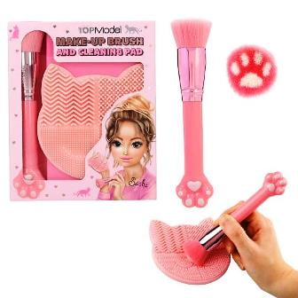 Tienda Lillifee - Brocha Y Esponja De Limpieza Kitty Beauty And Me Topmodel