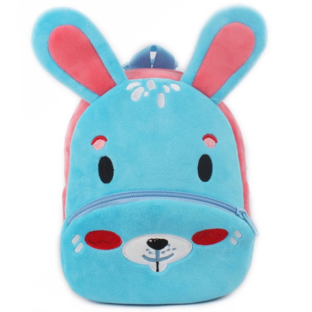 Baby Girls Backpack Kids Cute Plush Backpacks Children School Bags 3D Cartoon Animal Book Bag for Boy Girl Mini Toddler Bag 0-4Y
