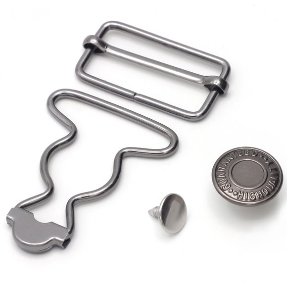 Hebillas Enosea 32 mm Metálicas – Juego de 4 para tirantes