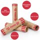 thumbnail image 4 of Rollos para envolver monedas para monedas de un centavo L LIKED, 100 unidades, 4 of 7