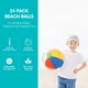 thumbnail image 2 of Pelotas de playa inflables 4E's Novelty de 16 pulgadas, paquete de 24 unidades para niños, 2 of 8