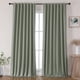 thumbnail image 1 of Cortina opaca Joydeco de lino con aislamiento térmico de 180 x 183 cm, 1 of 9