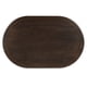 thumbnail image 2 of 44 Inch Wood Oval Coffee Table with X-Shaped Base,Cocktail Table with Open Storage, Sofa Center Table for Living Room, Home Office, Espresso, 2 of 3
