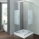 thumbnail image 3 of SHOWER DOOR JOYTEK RECTO STRAVA BLANCO 70X70X198 CM (INCLUYE RECEPTÁCULO), 3 of 7