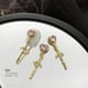 thumbnail image 1 of Personalized Nail Art Accessories Not Easy To Break Alloy Nail Art Crow Heart Cross Health & Beauty Cross Nail Art Jewelry, 1 of 3