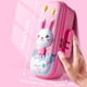 thumbnail image 2 of Cute 3D Cartoon Animal Pencil Case with Combination Lock - Perfect Gift for Students - Large Capacity EVA Plastic Pen Holder with Pen Insert, 2 of 5