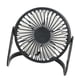thumbnail image 4 of Ventilador de Escritorio Pequeño, Mini Ventilador de Refrigeración, Velocidad Ajustable, Recargable, Silencioso, Portátil, Ventilador de Escritorio Pe Negro, 4 of 5