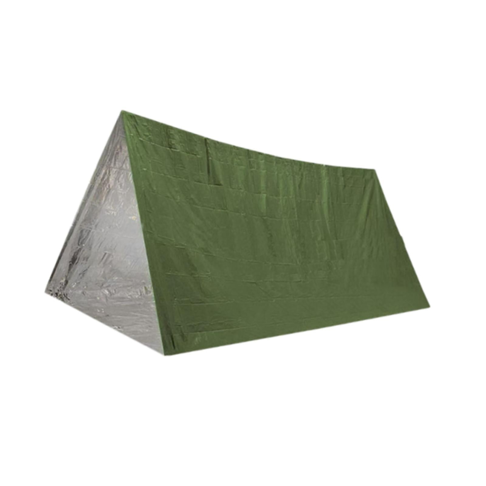 Magideal - Tienda De Supervivencia De Emergencia, Portátil, De Instalación Rápida, Resistente A La Lluvia, Tienda De Refugio Compacta Para Viajes, Pesca Y Mochil