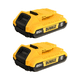 thumbnail image 4 of Kit Taladro Atornillador 1/2 20v Car/2Bat Dewalt Dcd801d2-b2, 4 of 4