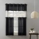 thumbnail image 1 of Cortina Mainstays Set 3 Piezas Negro 54x36 Ojal, 1 of 3