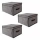 thumbnail image 1 of Pack 3 Cajas Cubo Organizador Plegable Tela Closet Ropa Etc, 1 of 3