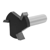 Ioensy - Broca Para Enrutador De Aplanamiento De Losa De Carburo Hoja Fija Para Carpintería Vástago De 6 Mm